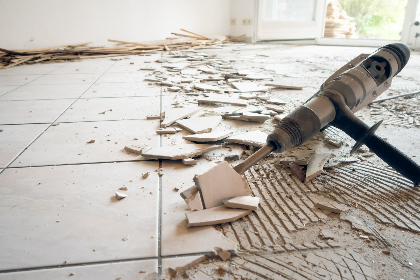 Ja kuć posadzkę, unikając zbędnych zanieczyszczeń?